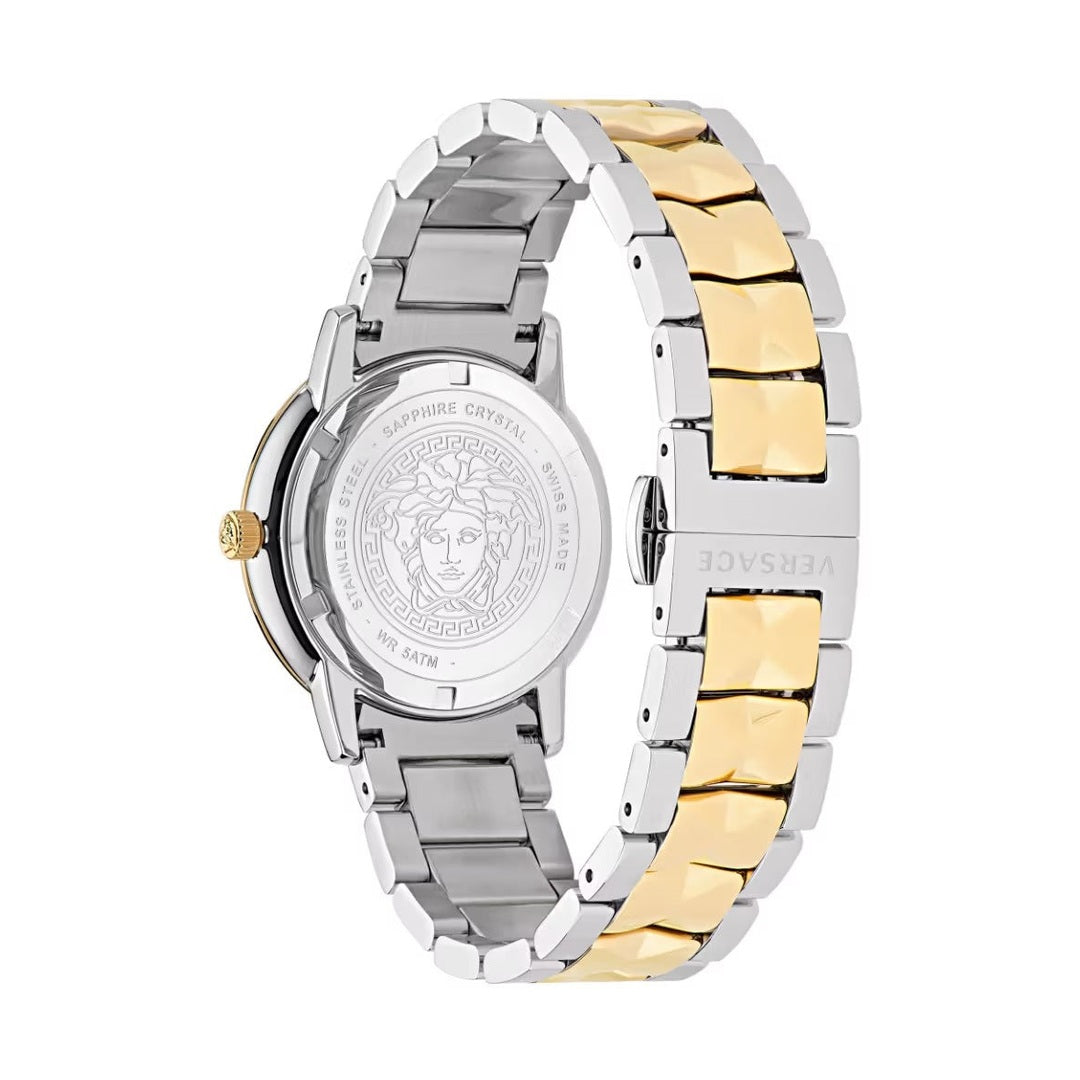 Versace Tribute Women's Analog White Dial Watch-Ve2P00422