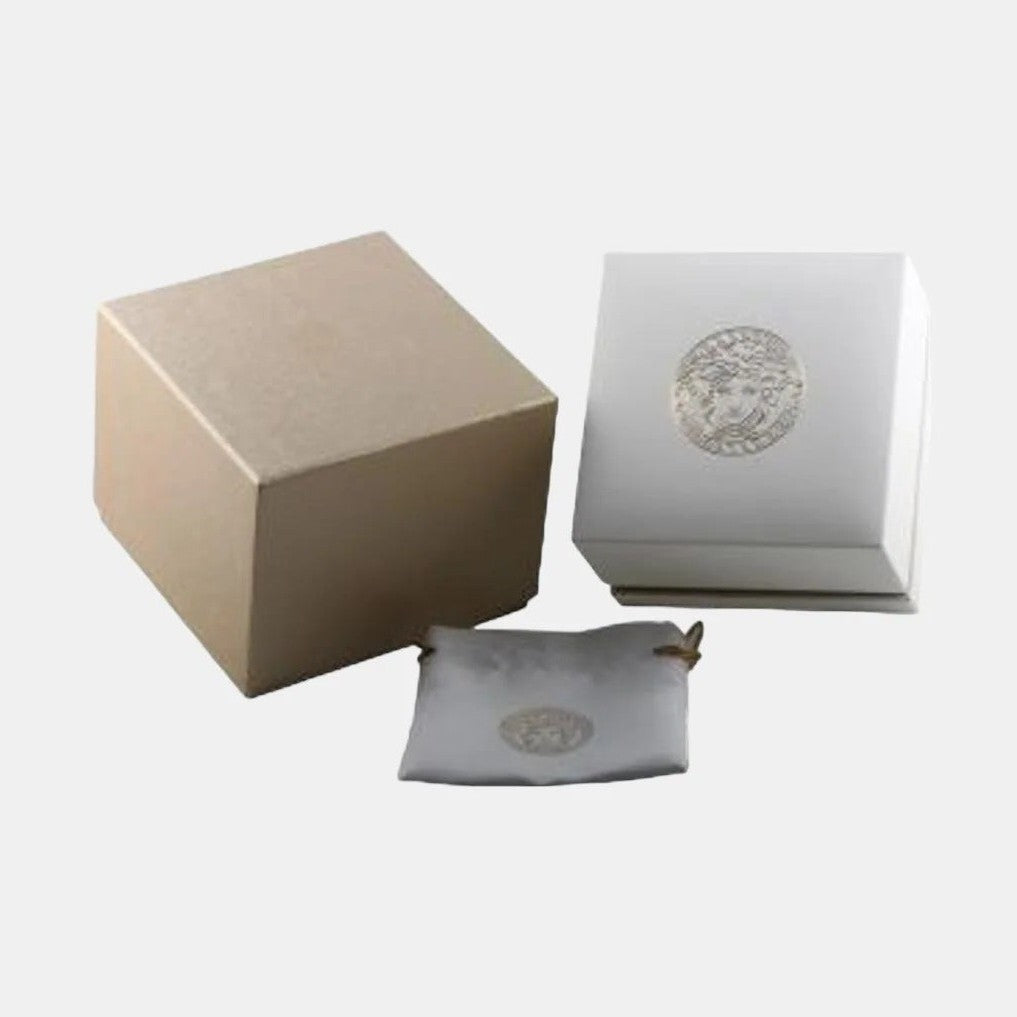 Versace Women Quartz Green Dial Analog Stainless Steel Watch VE3M00622