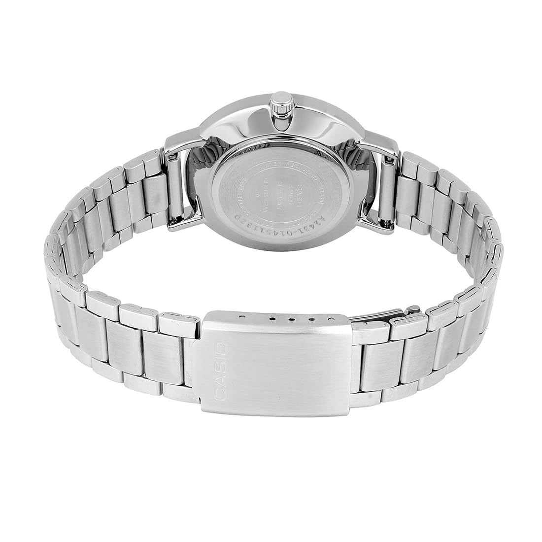 Casio Enticer Ladies Quartz White Dial Analog Women's Watch LTP-VT04D-7ADF