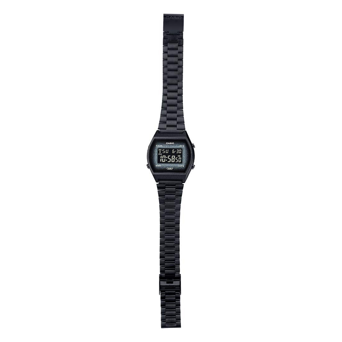Casio Vintage Quartz Black Digital Unisex Watch B640WBG-1BDF [D185]