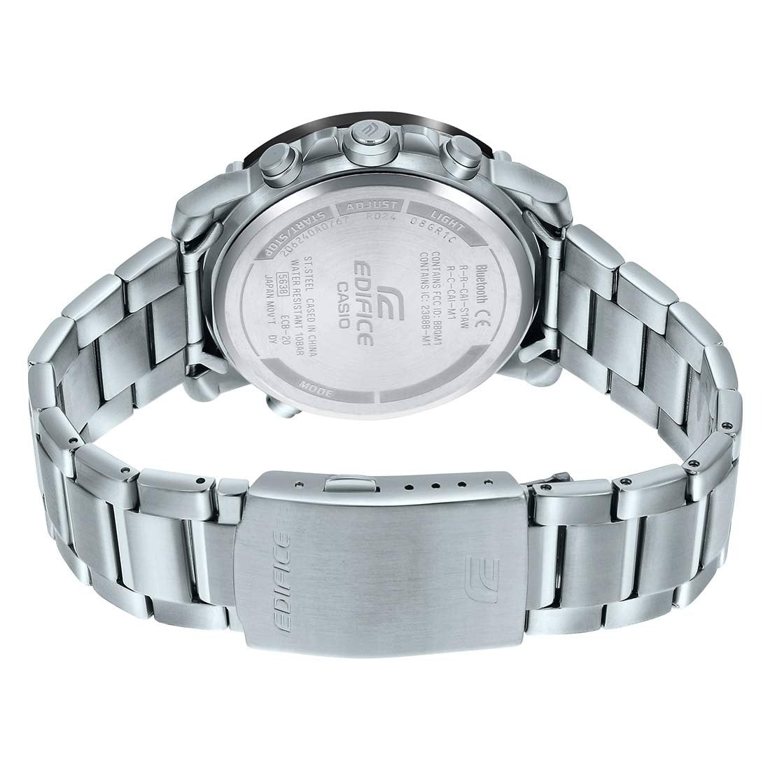 Casio Edifice Quartz Chronograph Men's Watch ECB-20DB-1ADF