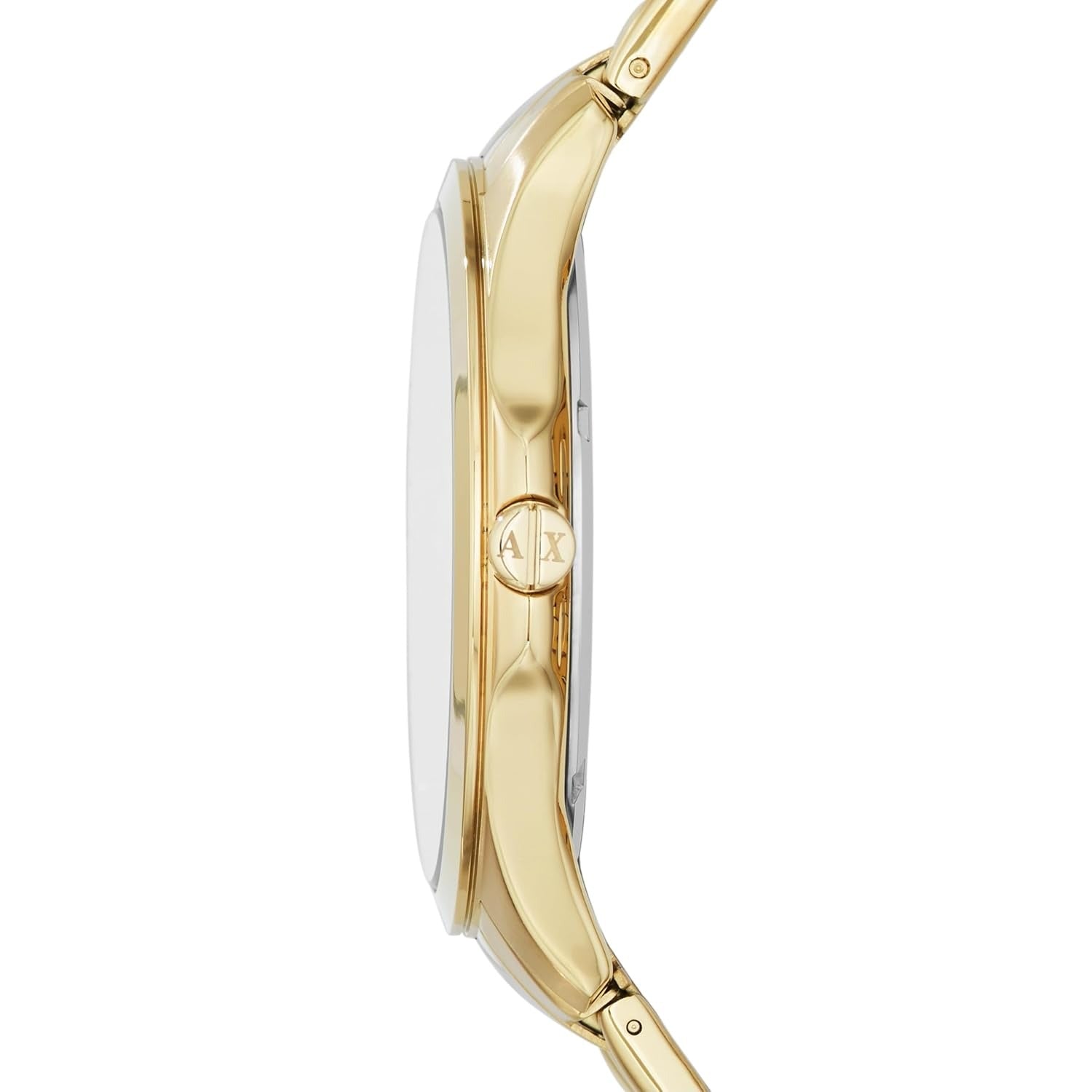 Armani Exchange Hampton Black Dial Gold Men's Watch AX2145
