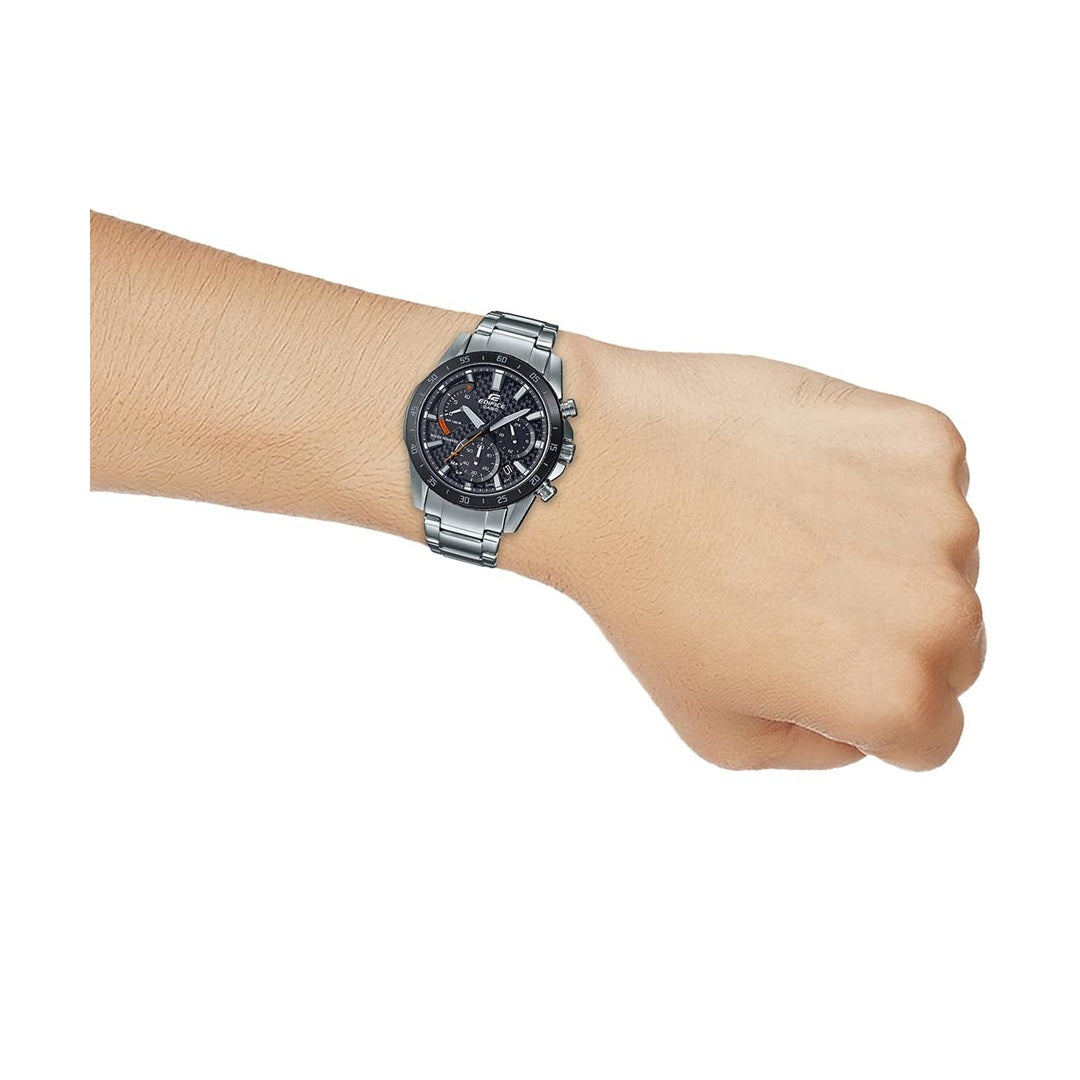 Casio Edifice Quartz Chronograph Men's Watch EQS-930DB-1AVUDF