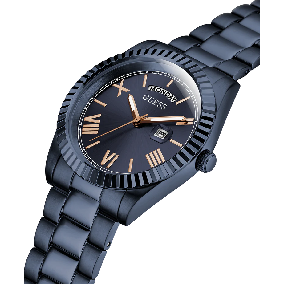 GUESS Connoisseur Navy Blue Dial Men Watch GW0265G9