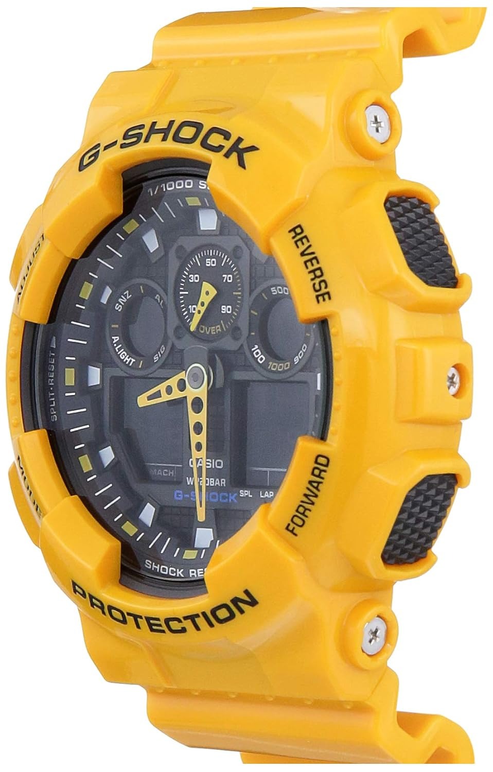 G-Shock Black Dial Resin Strap Analog-Digital Men's Watch GA-100A-9ADR [G273]