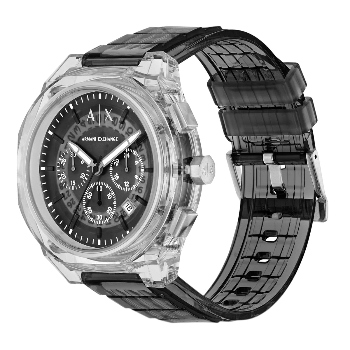 Armani Exchange Sync Grey Chronograph Men's Watch AX4167