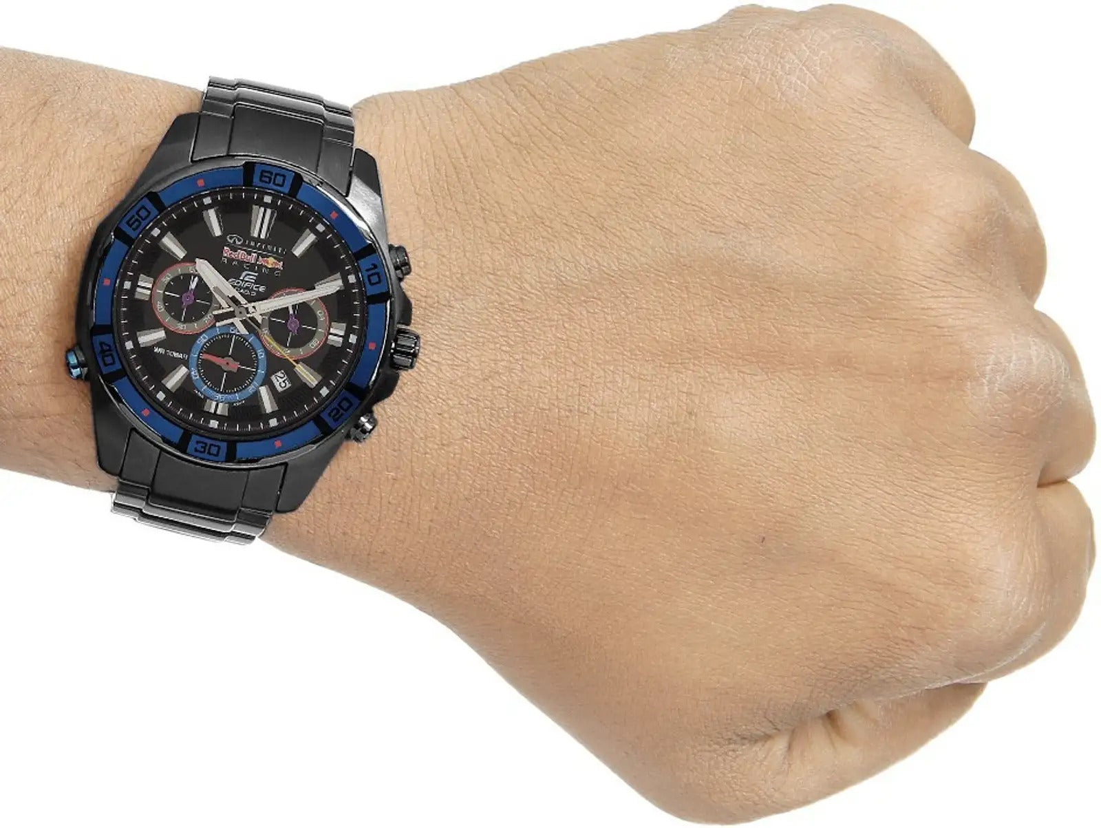 Casio Edifice Quartz Chronograph Men's Watch EFR-534RBK-1ADR