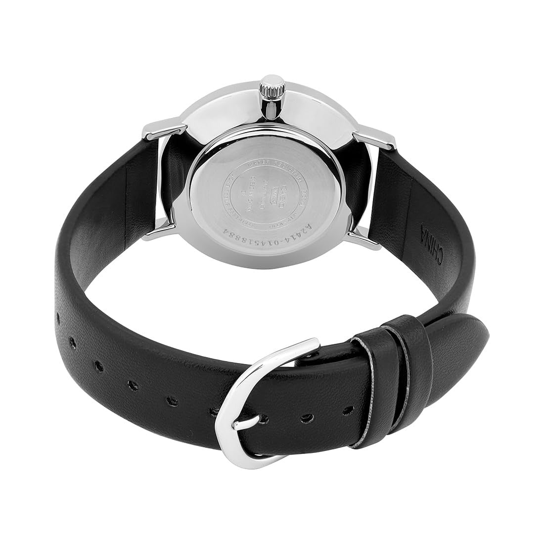 Casio Enticer Quartz White Dial Leather Men's Watch MTP-VT04L-7EDF [A2414]