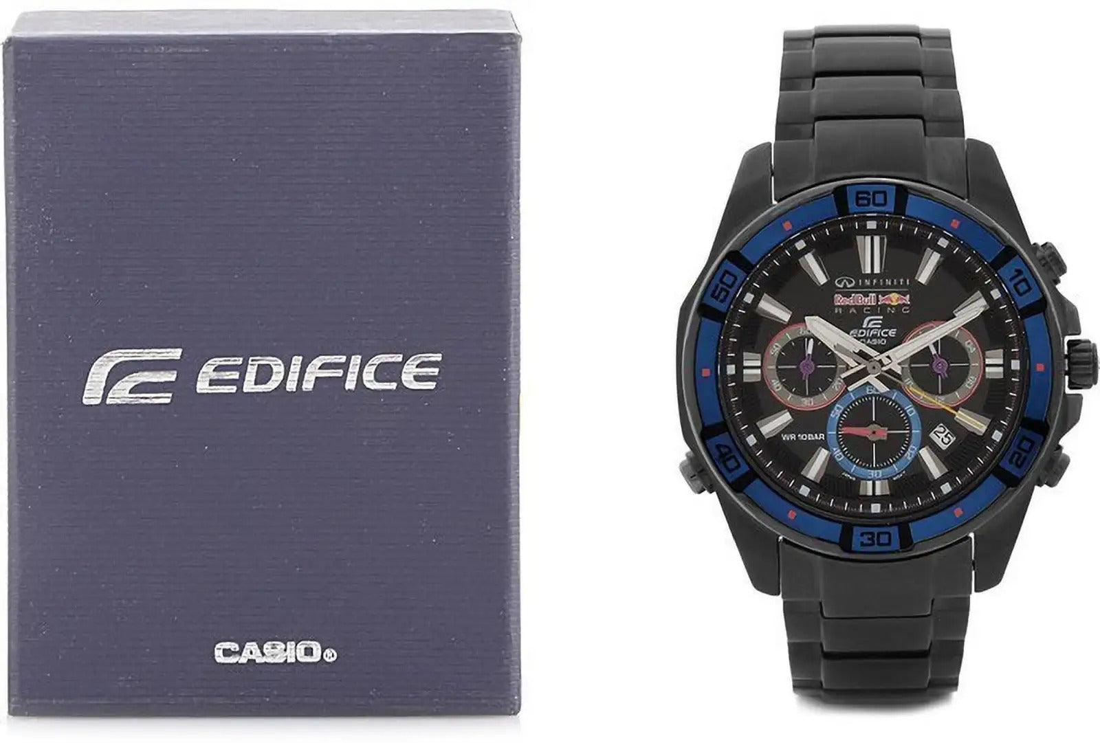 Casio Edifice Quartz Chronograph Men's Watch EFR-534RBK-1ADR