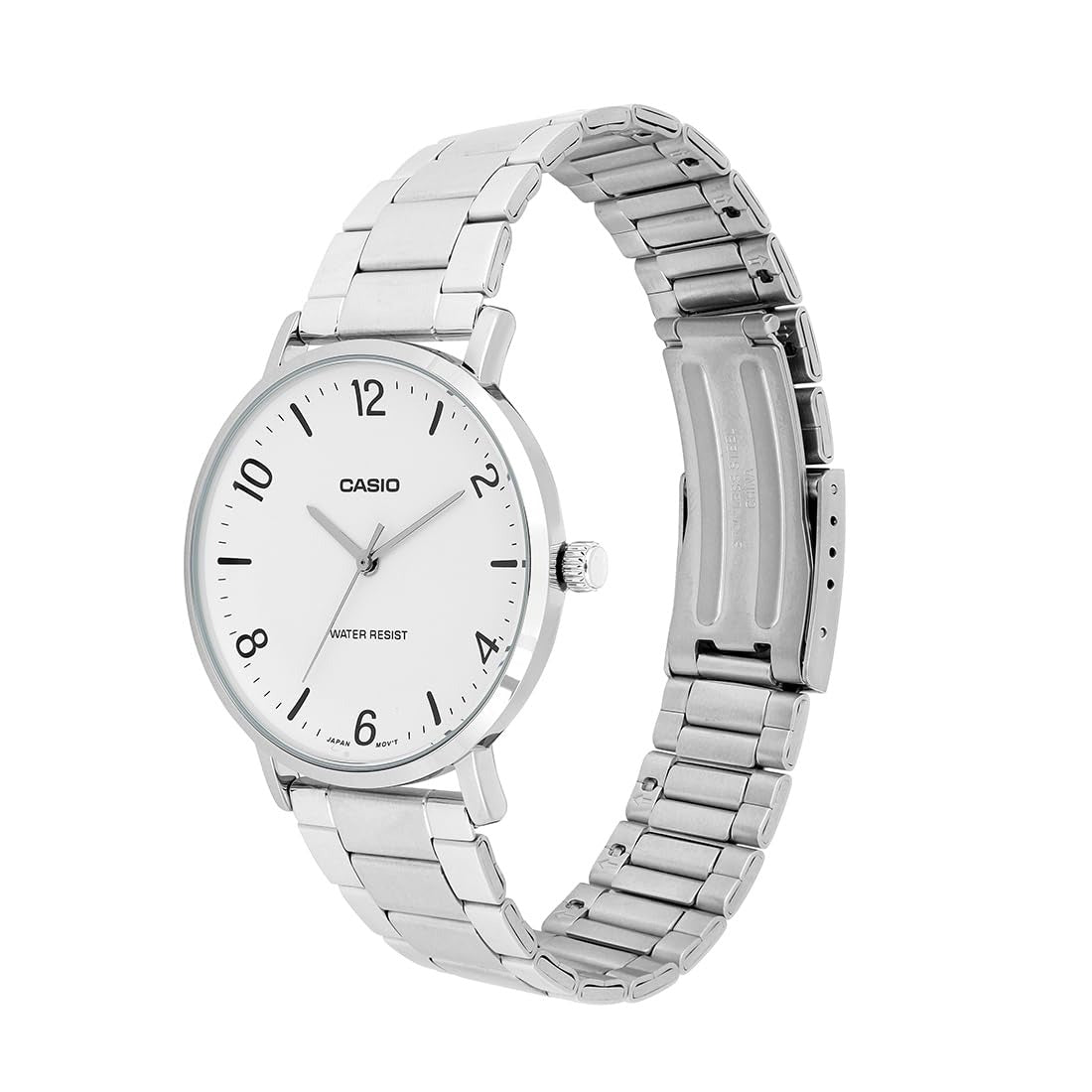 Casio Enticer Quartz White Dial Analog Men's Watch MTP-VT03D-7BDF