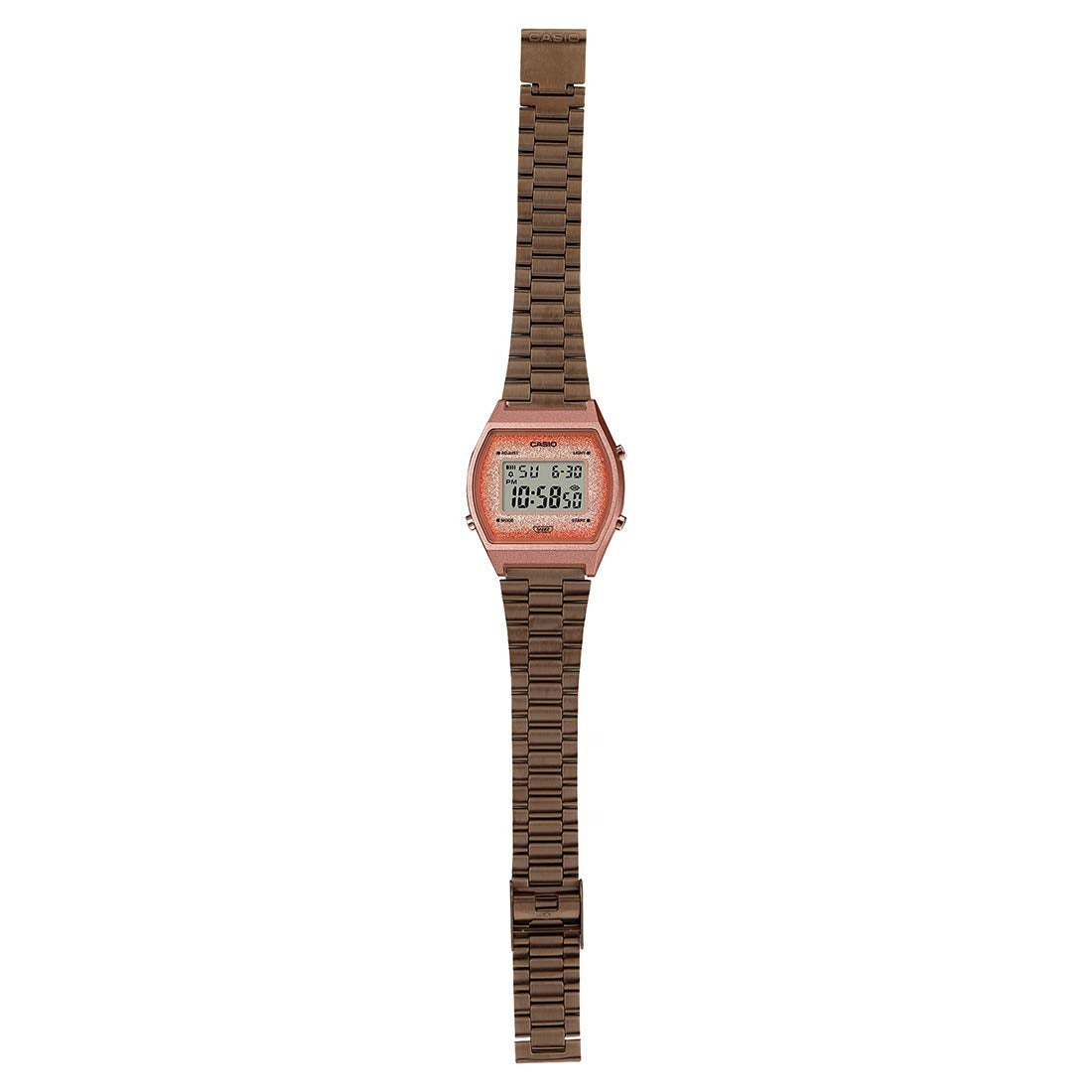 Casio Vintage Digital Rose Gold Dial Stainless Steel Women's Watch B640WCG-5DF [D187]