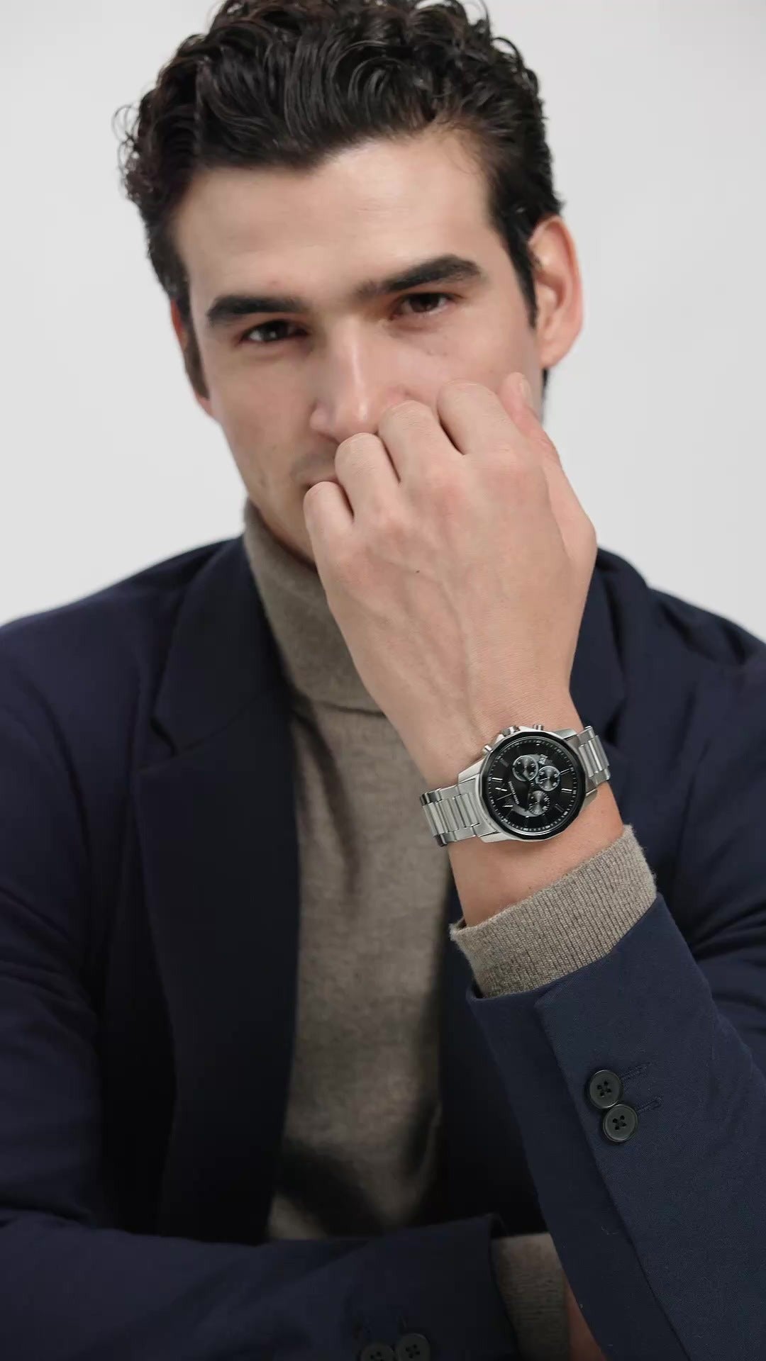 Armani Exchange Banks Black Dial Men's Watch AX1720
