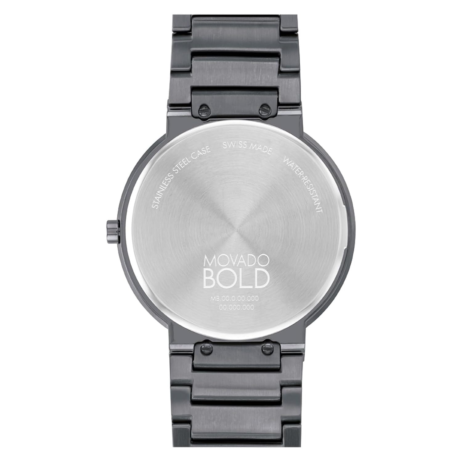 Bold Men Quartz Blue Dial Analog Stainless Steel Watch 3601076