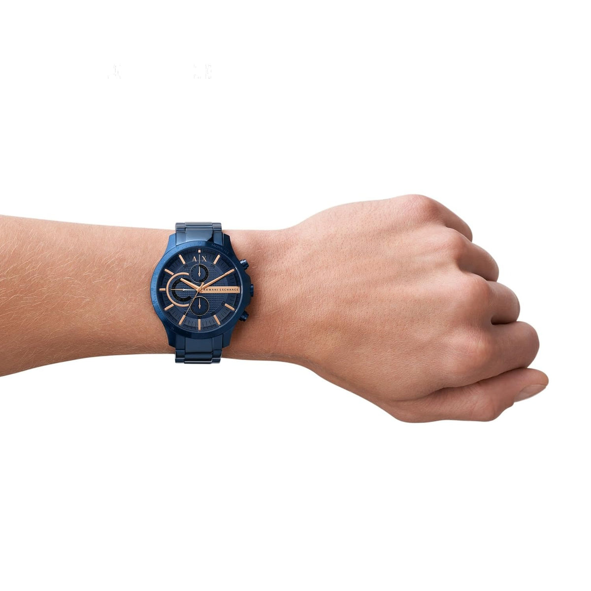 Armani Exchange Hampton Blue Chronograph Men's Watch AX2430