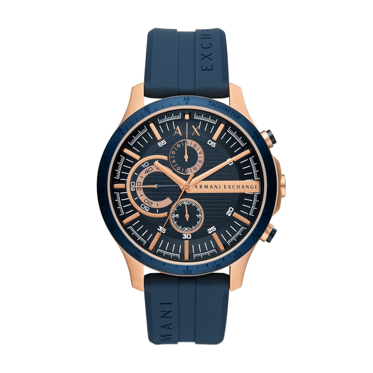 Armani Exchange Hampton Blue Silicone Men's Watch AX2440