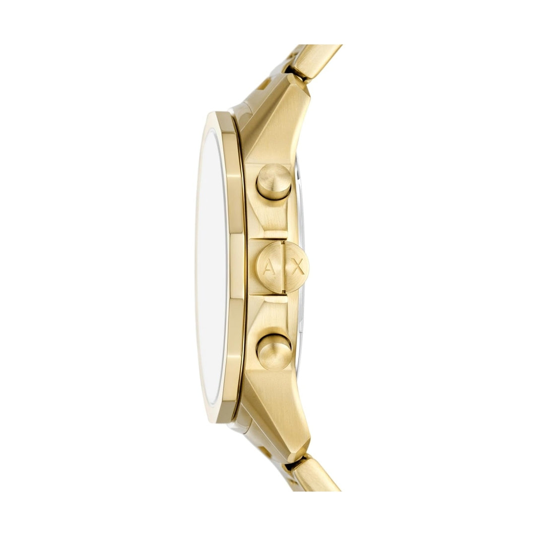 Armani Exchange Banks Green Dial Gold Men's Watch AX1746