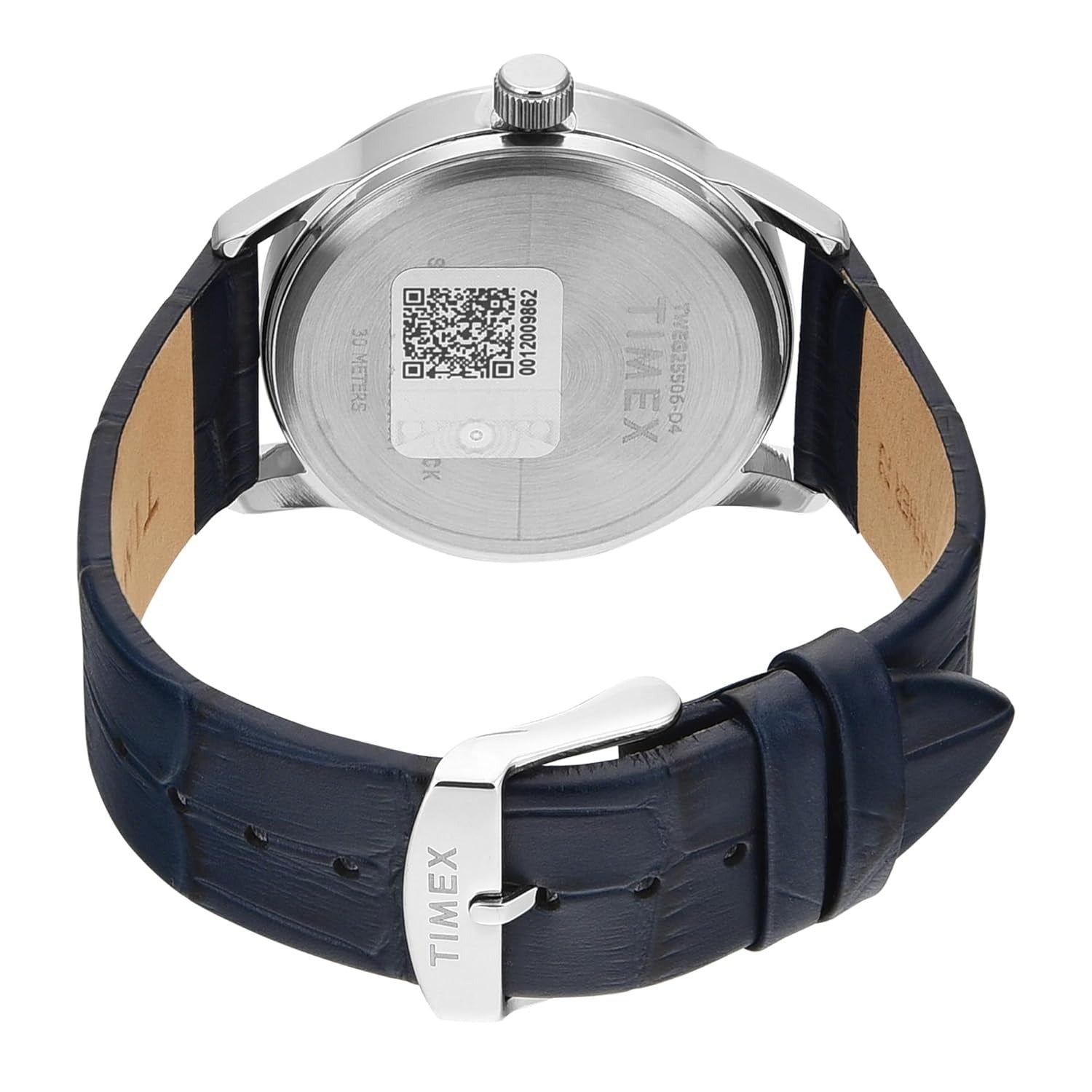 Timex Fashion Men Quartz Silver Dial Analog Leather Watch TWEG25506