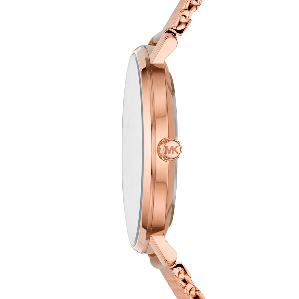 Michael Kors Pyper Quartz Rose Gold Dial Mesh Bracelet Women's Watch - MK4340