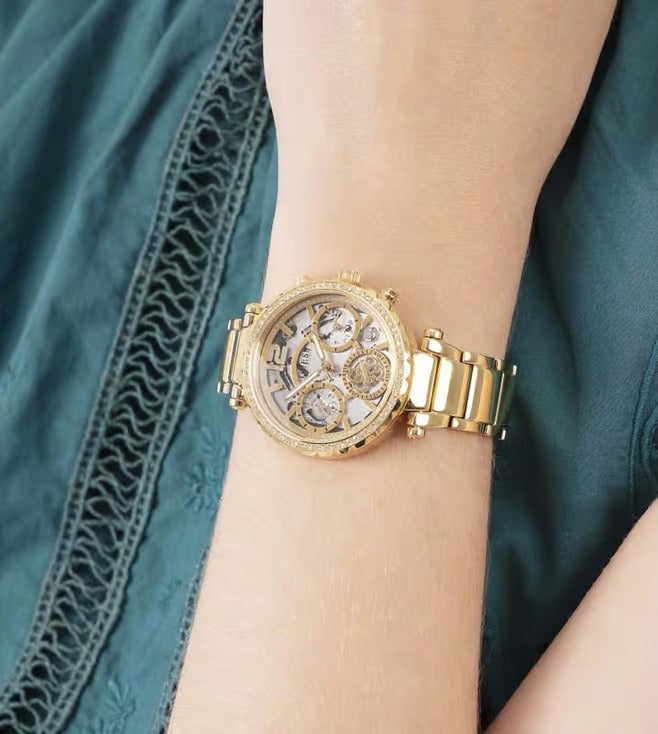GUESS Solstice Gold Dial Women Watch GW0403L2
