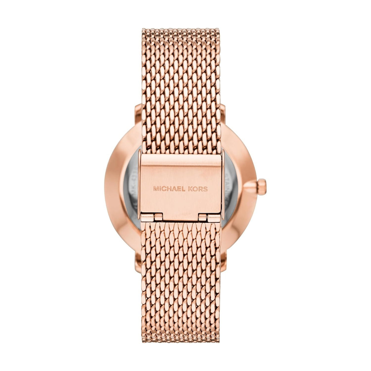 Michael Kors Pyper Quartz Rose Gold Dial Mesh Bracelet Women's Watch - MK4340