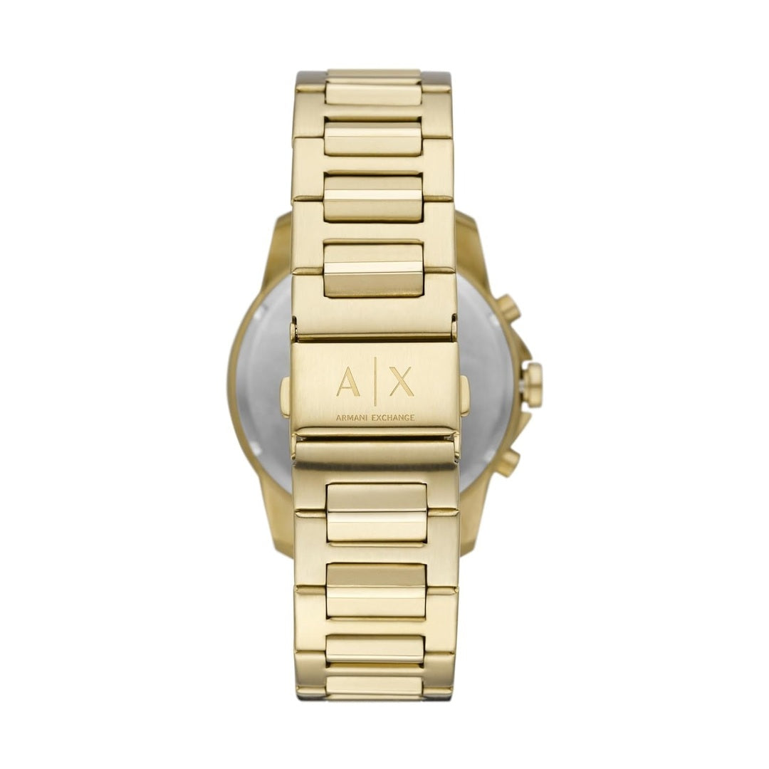 Armani Exchange Banks Grey Dial Gold Men's Watch AX1721