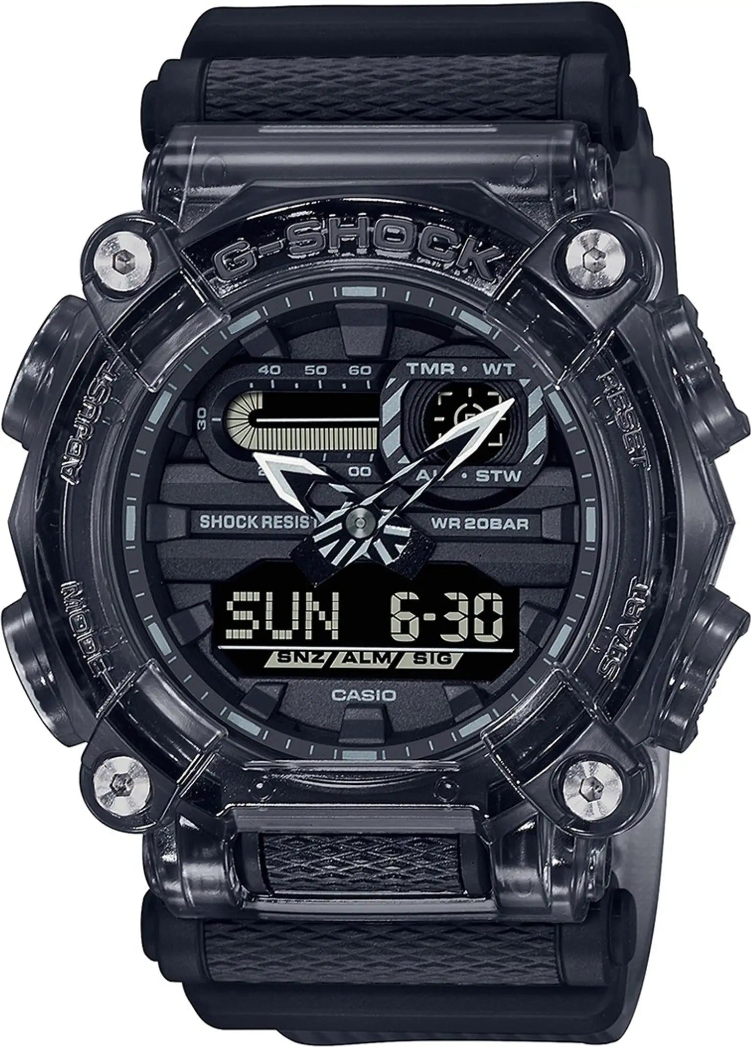 G-Shock Analog-Digital Black Dial Men's Watch - GA-900SKE-8ADR