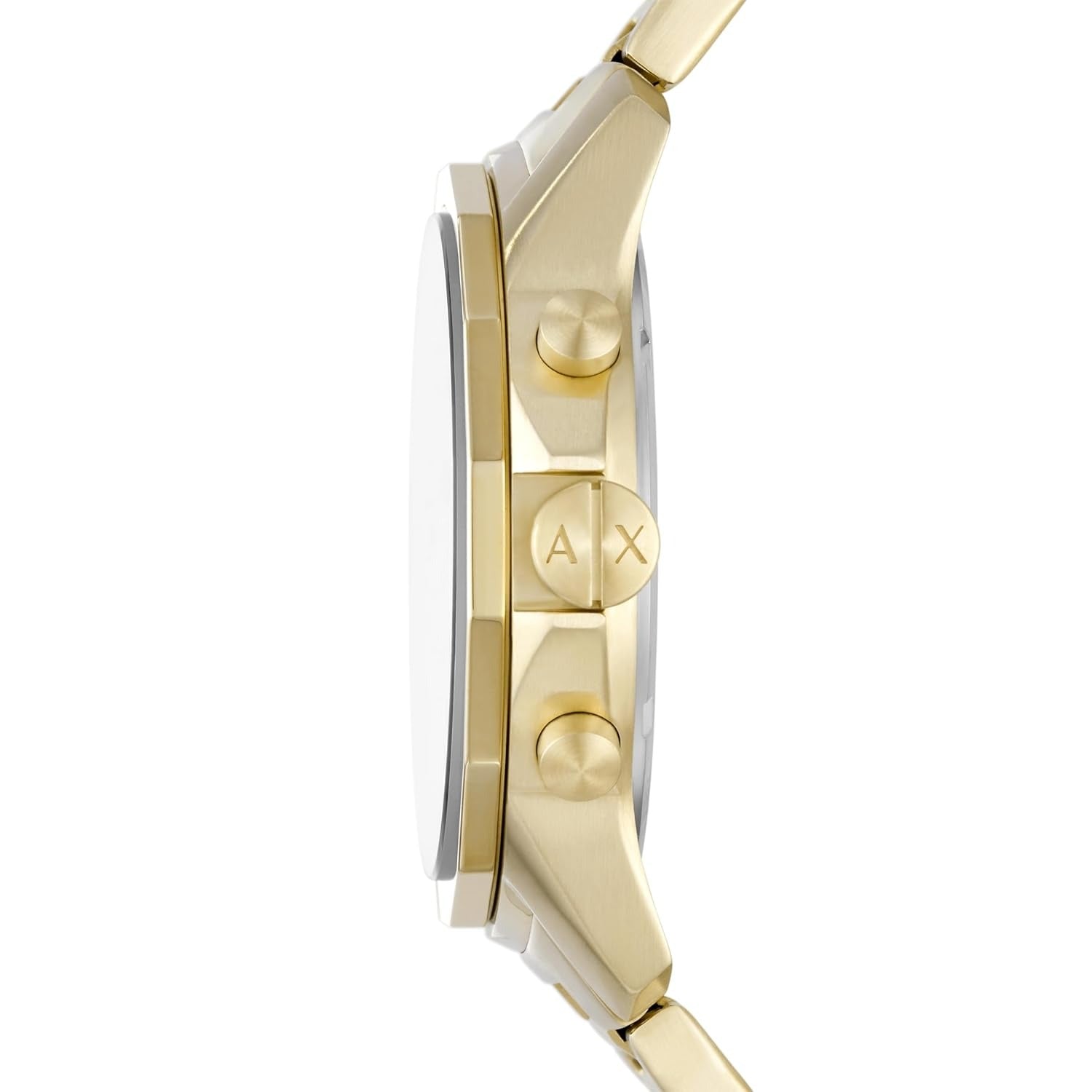 Armani Exchange Banks Grey Dial Gold Men's Watch AX1721