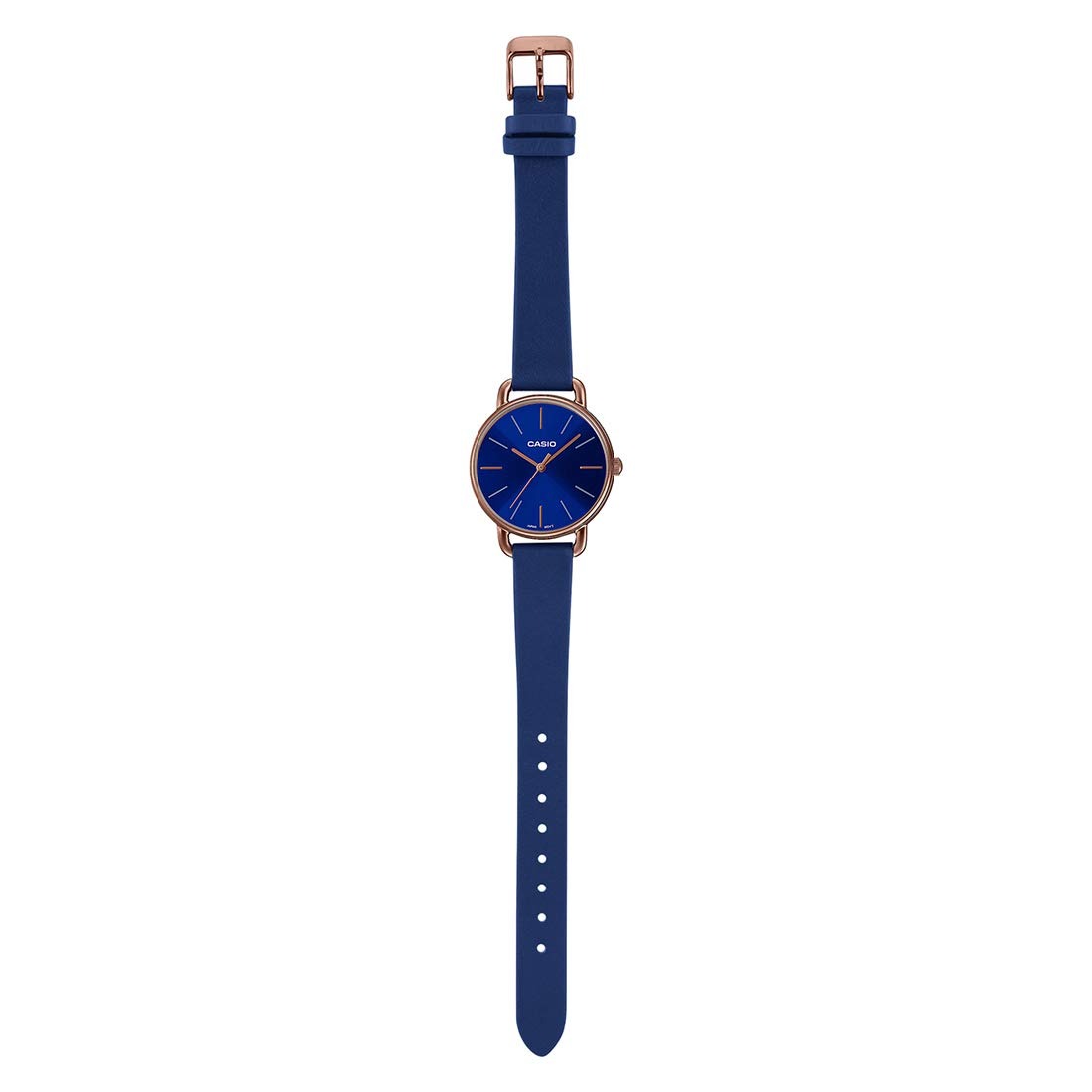 Casio Enticer Quartz Blue Dial Leather Women's Watch  LTP-E412PL-2ADF [A1796]