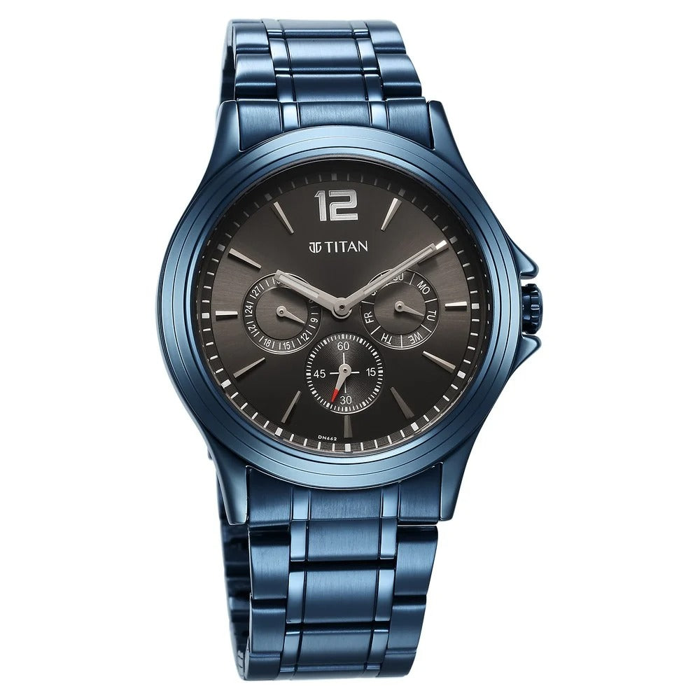 Titan Neo Splash Anthracite Dial Men's Watch NT1698QM01