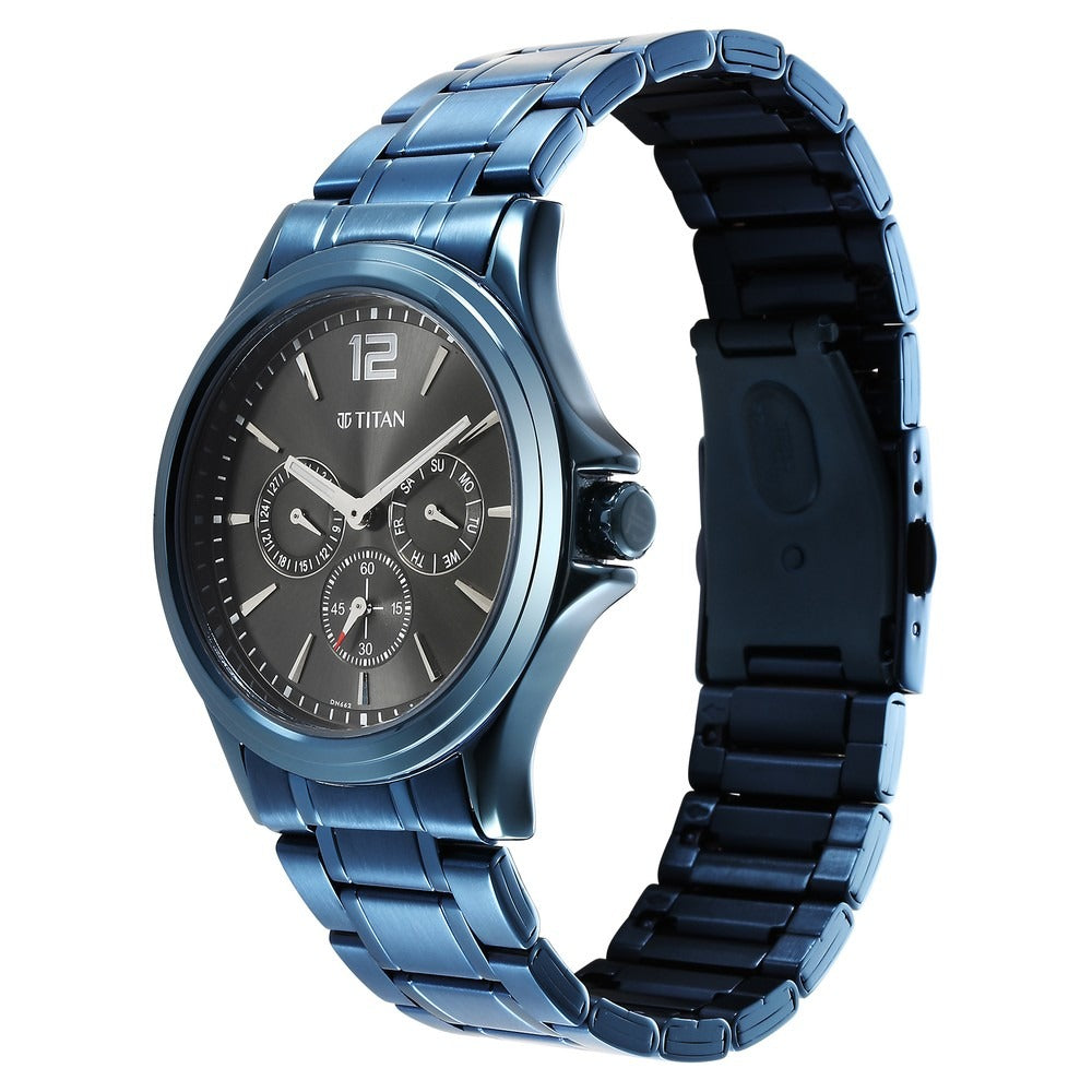 Titan Neo Splash Anthracite Dial Men's Watch NT1698QM01