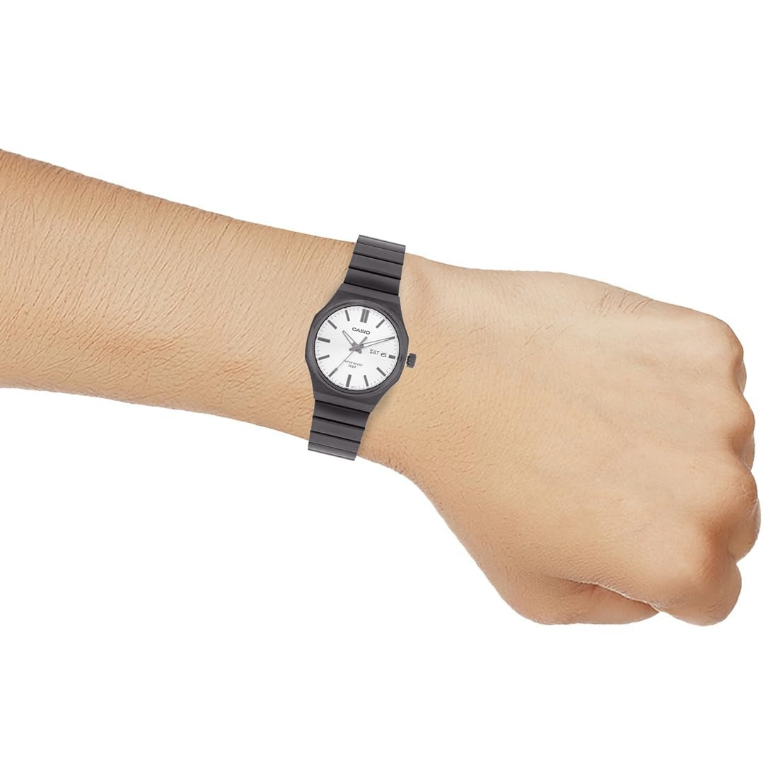Casio Enticer Quartz Silver Dial Analog Men's Watch MTP-E735B-7AVDF