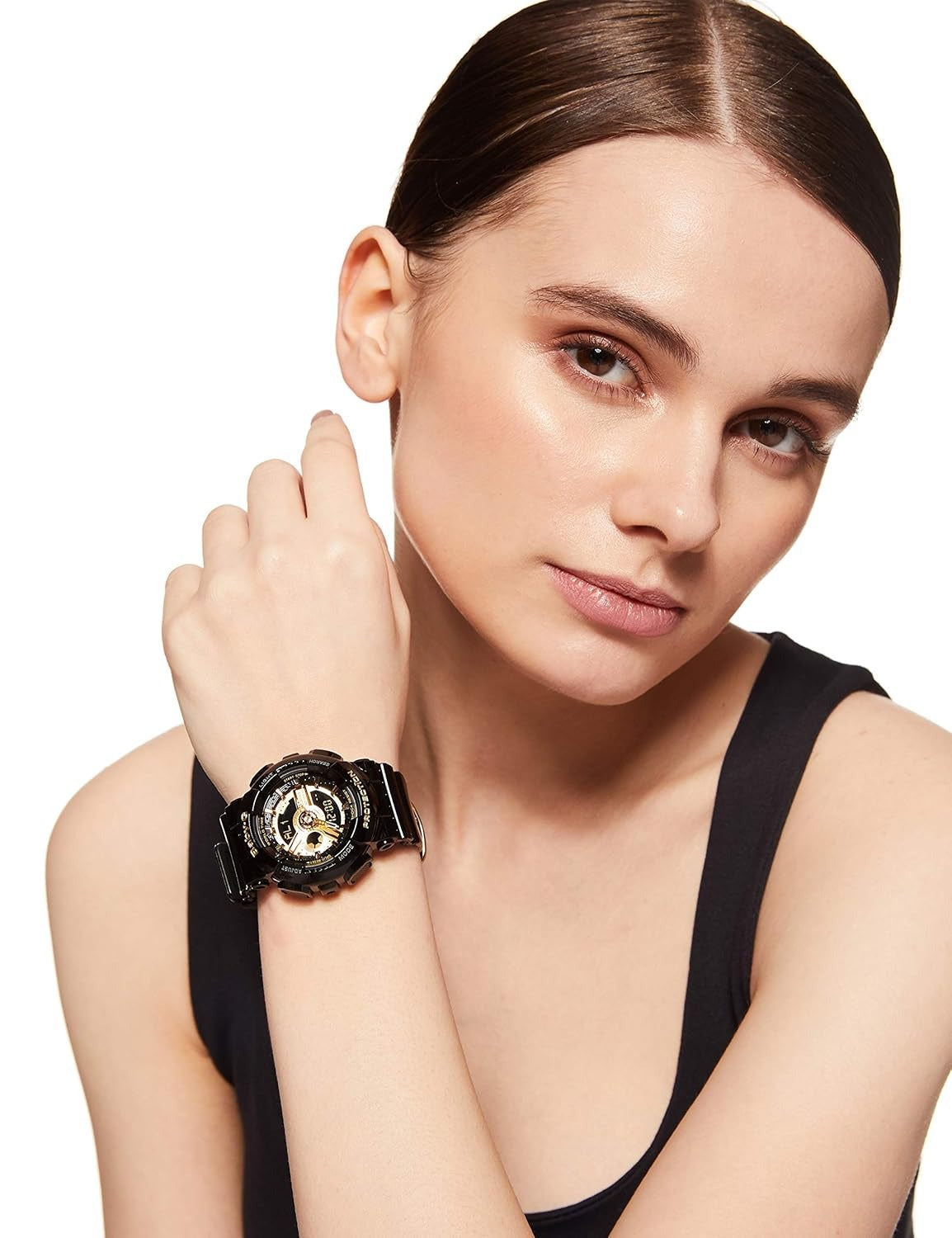 Casio Baby-G Analog-Digital Black Dial Women's Watch - BA-110-1ADR (BX015)