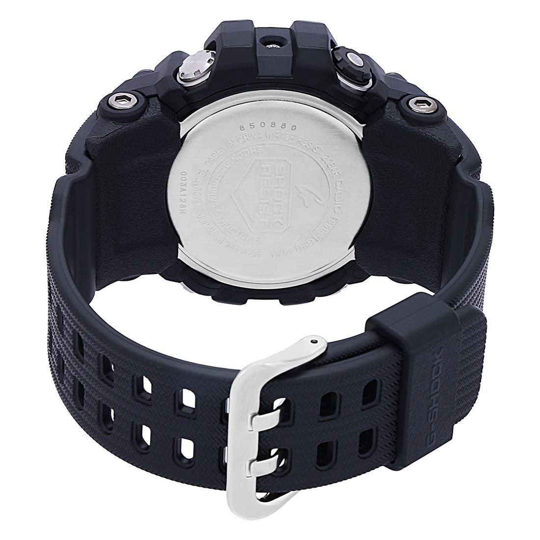G-Shock Analog-Digital Black Dial Black Resin Strap Men's Watch- GSG-100-1ADR (G830)