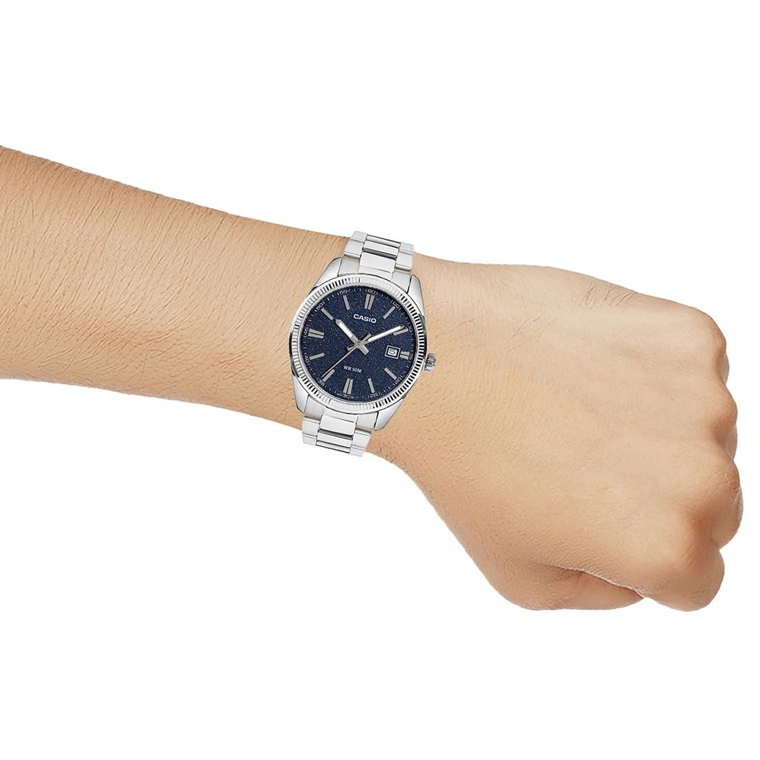 Casio Enticer Quartz Navy Dial Analog Men's Watch MTP-1302DA-2A1VDF [A2485]