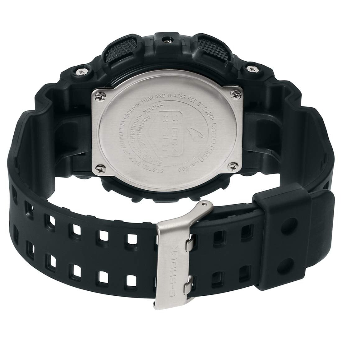 G-Shock Analog-Digital Black Dial Black Resin Strap Men Watch GA-100-1A1DR (G270)
