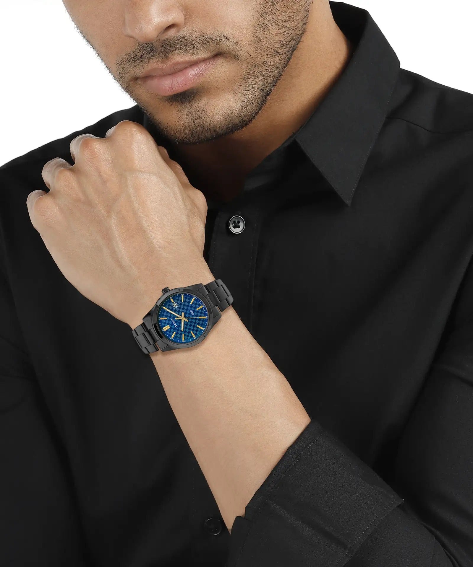Casio Enticer Quartz Blue Dial Analog Men's Watch MTP-VD03B-3A2DF