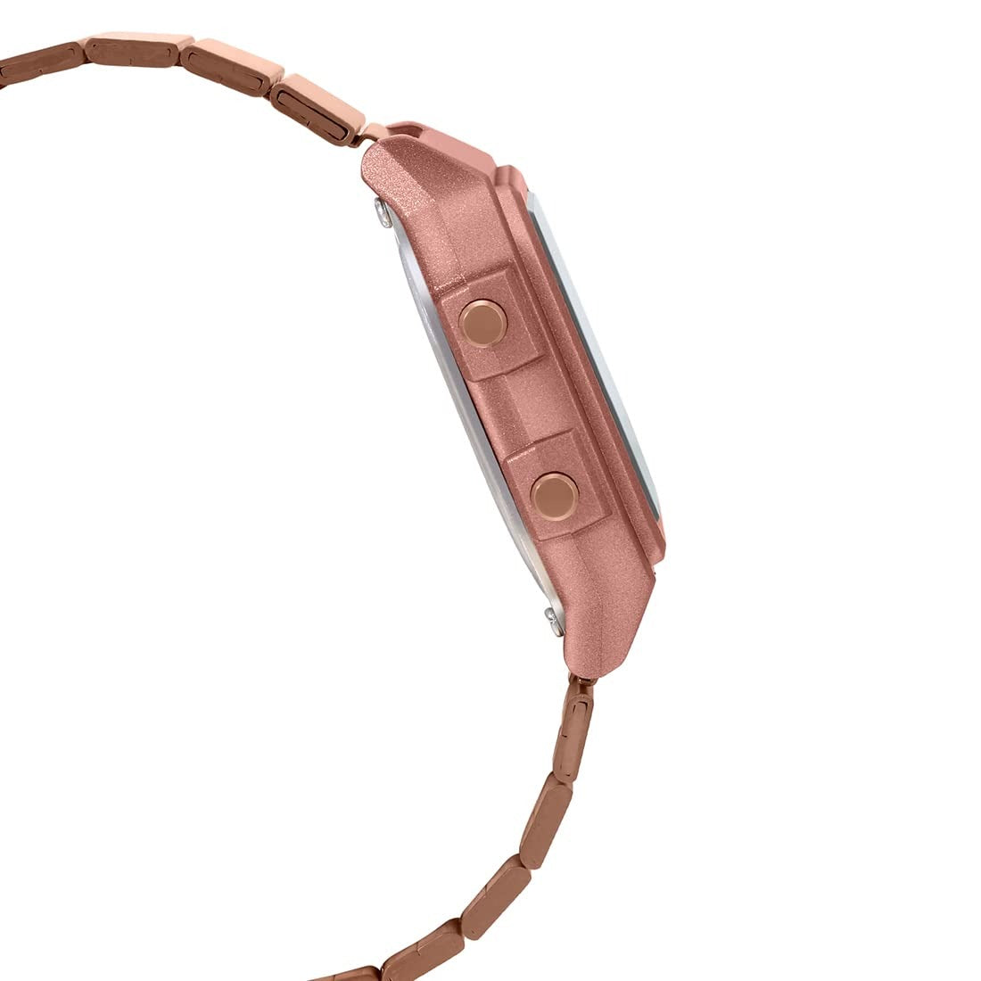 Casio Vintage Digital Rose Gold Dial Stainless Steel Unisex Watch B650WC5ADF