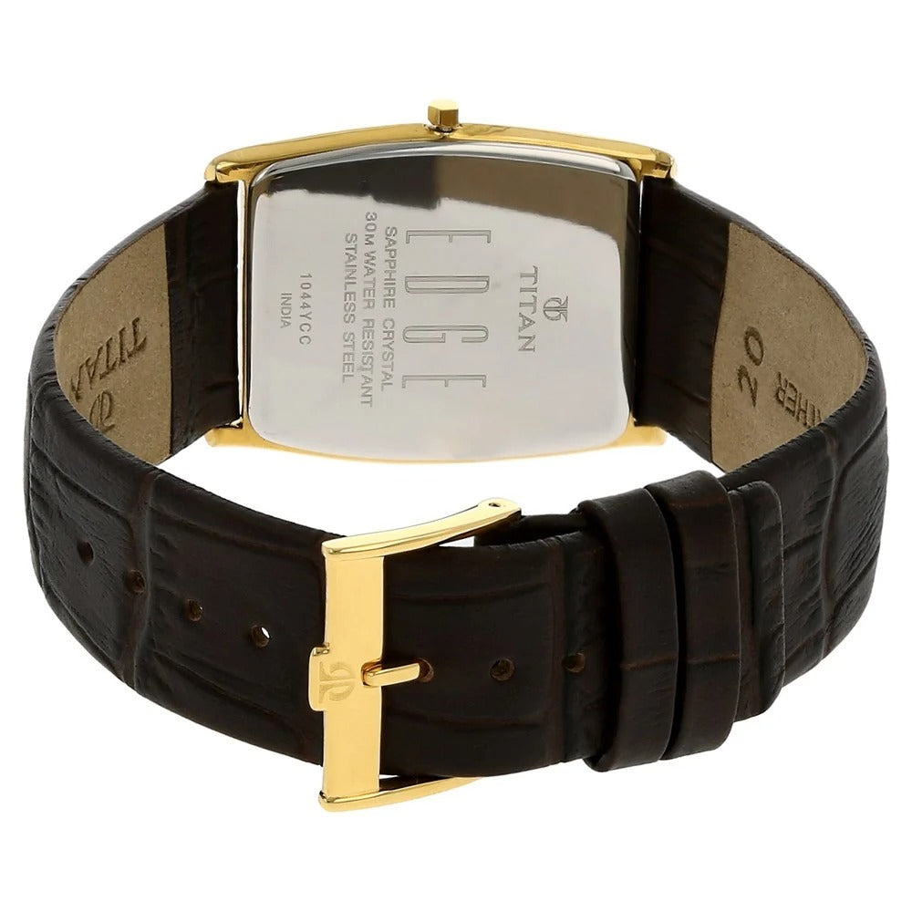 Titan Edge Silver Dial Men's Watch 1044YL06