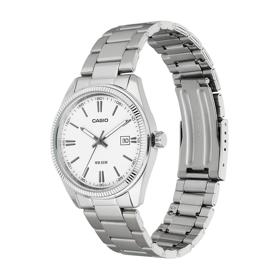 Casio Enticer Quartz White Dial Analog Men's Watch MTP-1302D-7A1VDF [A1539]