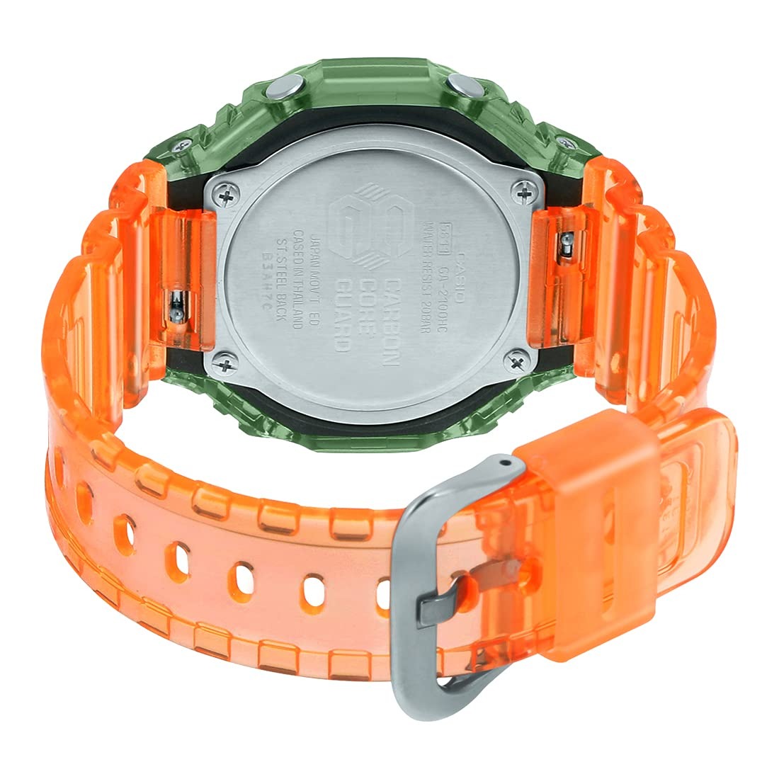 G-Shock Analog-Digital Gray Dial Men's Watch GA-2100HC-4ADR