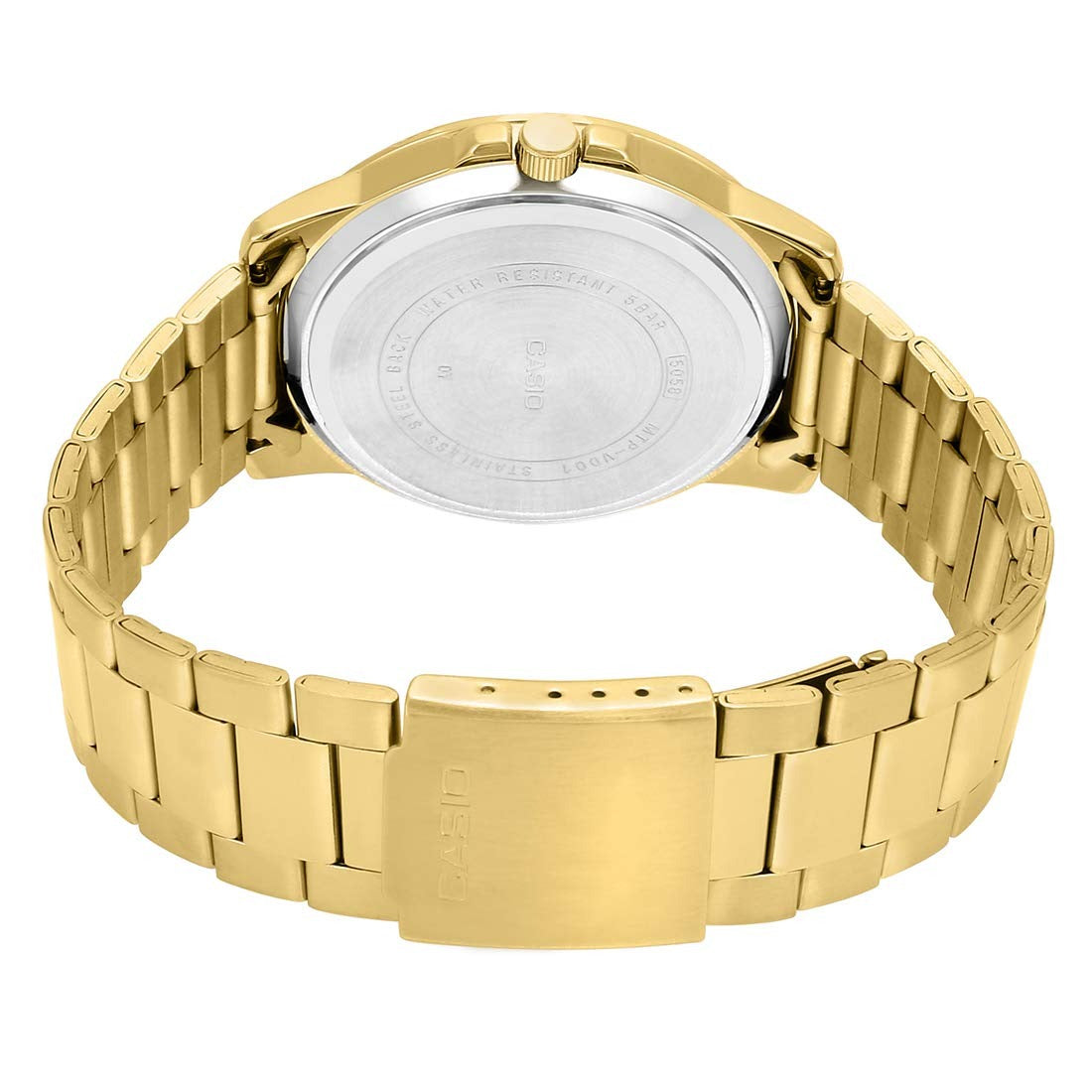 Casio Enticer Quartz Gold Dial Analog Men's Watch MTP-VD01G-9EVUDF [A1368]