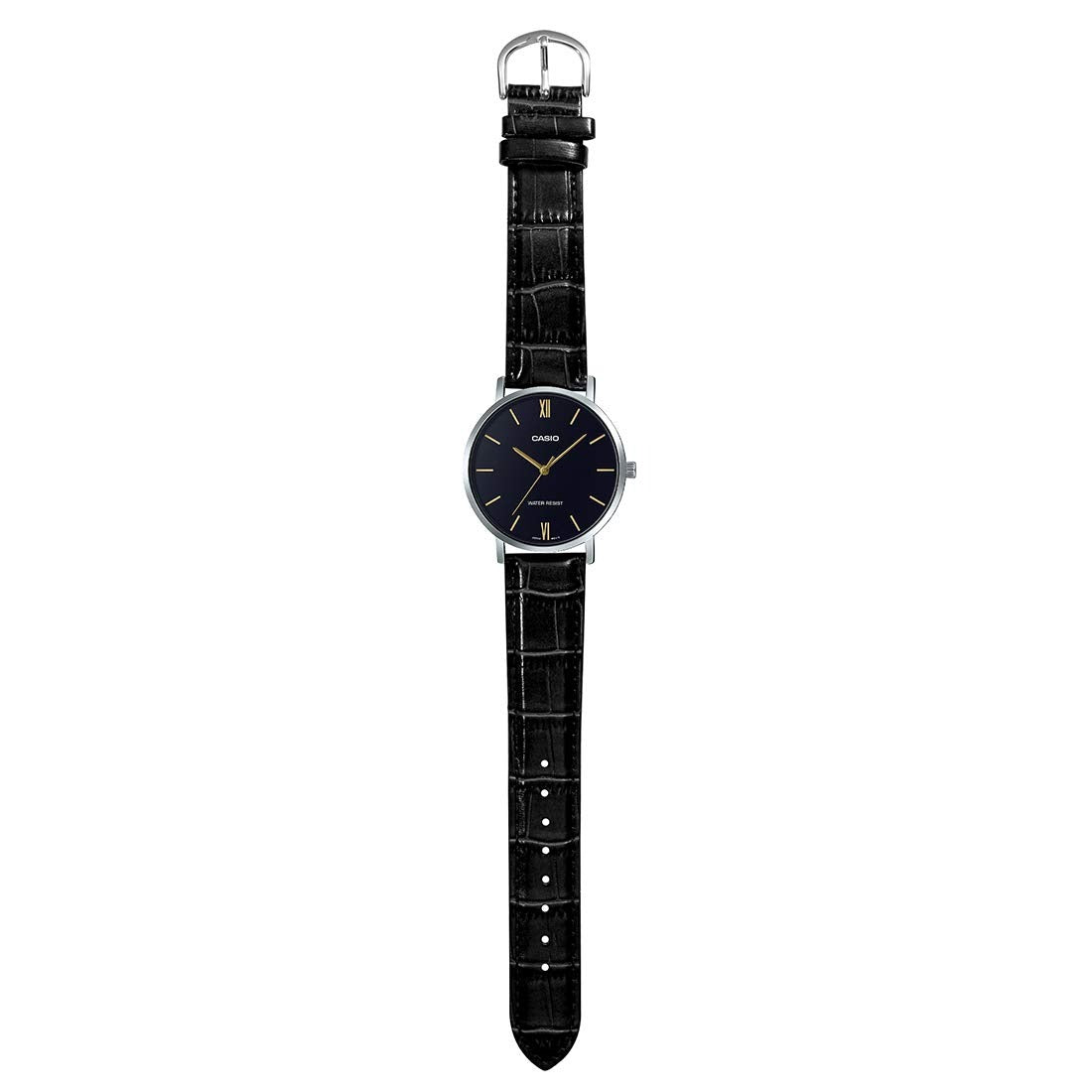 Casio Enticer Quartz Black Dial Analog Men's Watch MTP-VT01L-1BUDF