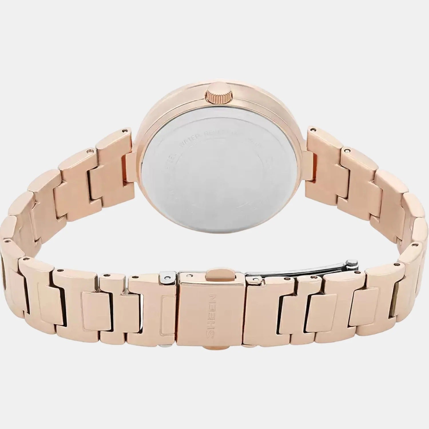 Casio Sheen Women Quartz White Dial Chronograph Stainless Steel Watch SHE-3043BPG-7AUDR [SH194]