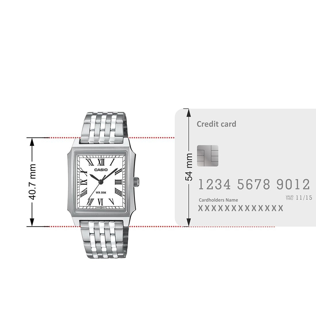 Casio Enticer Quartz White Dial Analog Men's Watch MTP-B190D-7BVDF