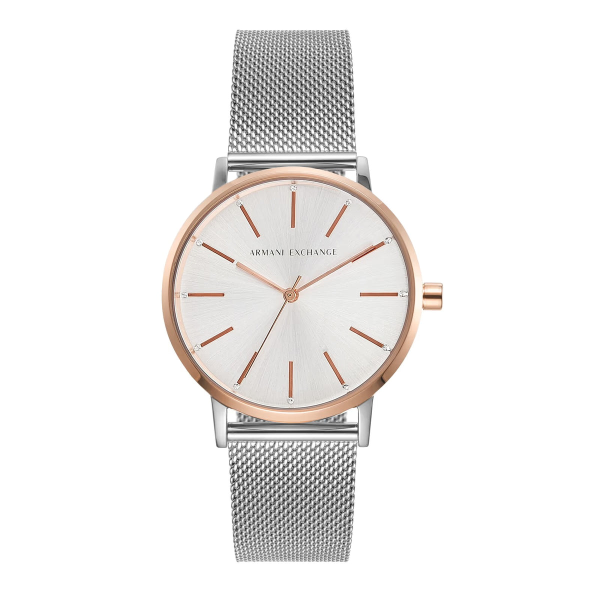Armani Exchange Silver Mesh Women's Watch AX5537