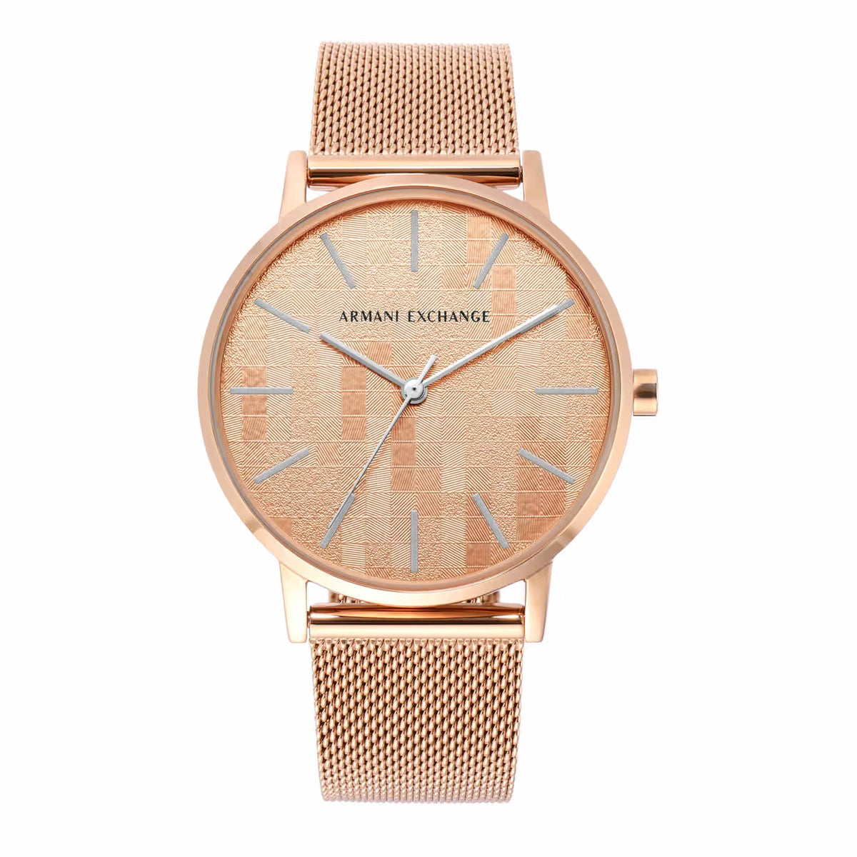 Armani Exchange Rose Gold Mosaic Women's Watch AX5584