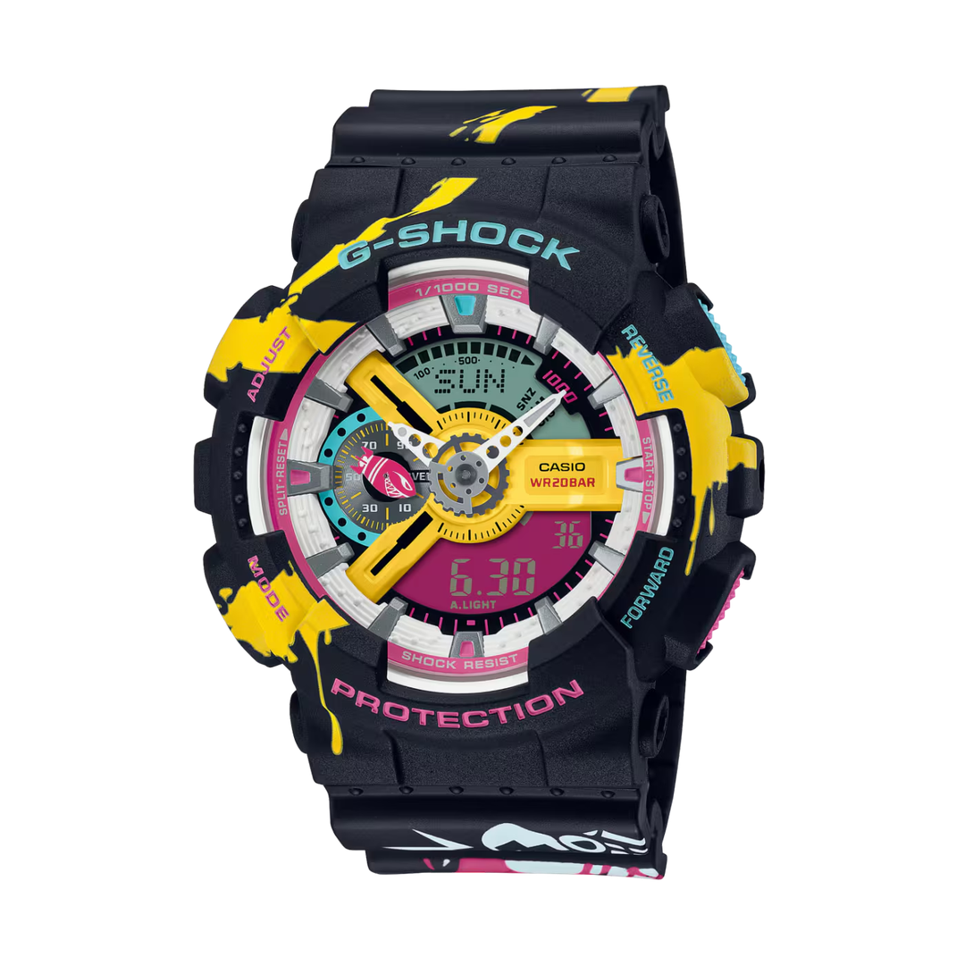 G-Shock X League of Legends Analog Digital Edition Jinx Men's Watch GA-110LL-1AER