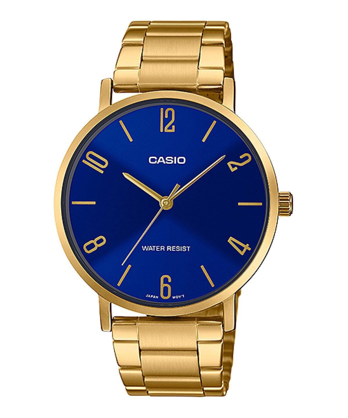 Casio Enticer Quartz Blue Dial Analog Men's Watch MTP-VT01G-2B2UDF [A1818]