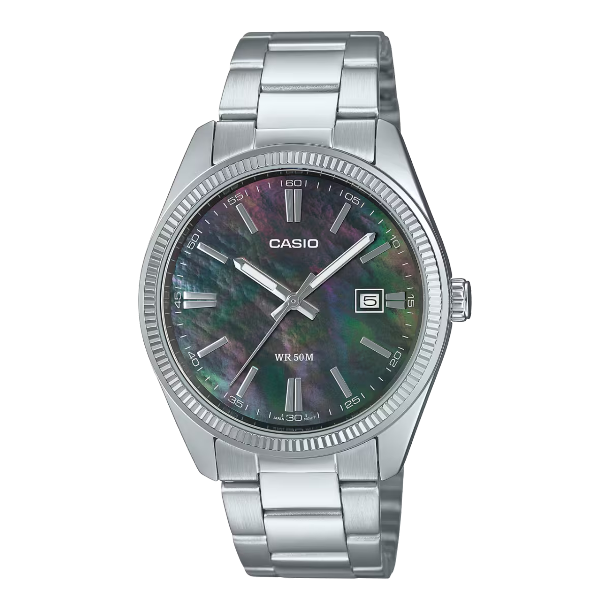 Casio Enticer Multicolour Dial Stainless Steel Bracelet Analog Watch MTP-1302DS-1AVDF [A2489]