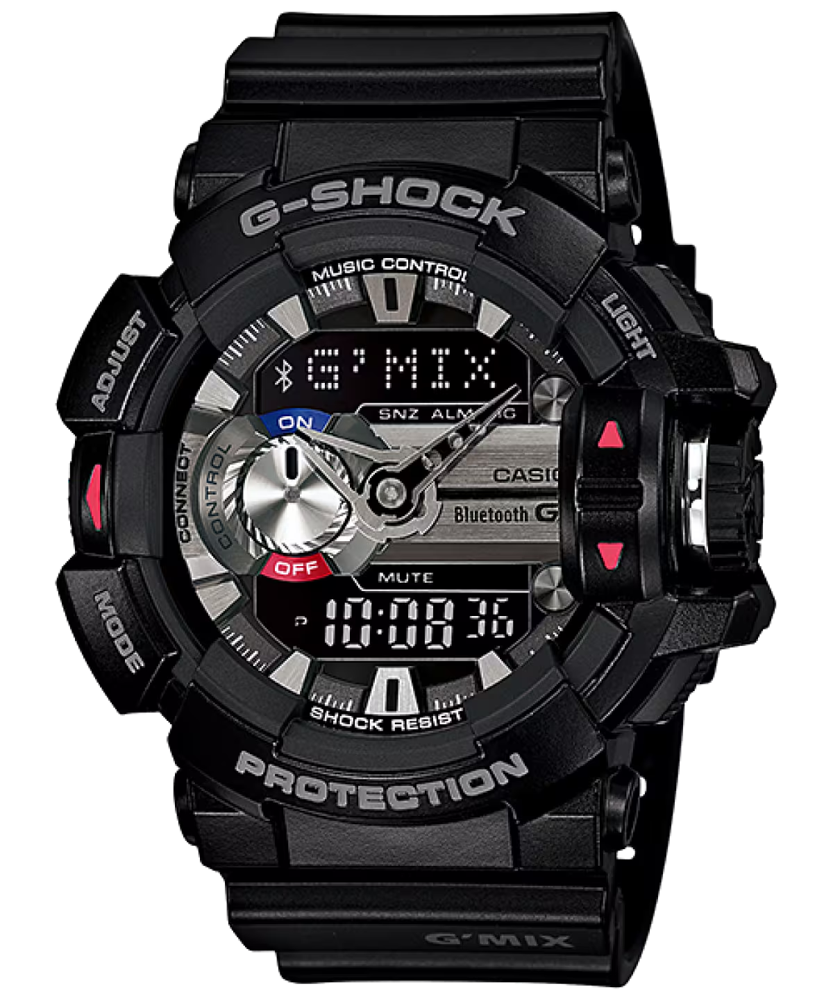 G-Shock Analog-Digital Black Dial Men's Watch - GBA-400-1ADR (G556)